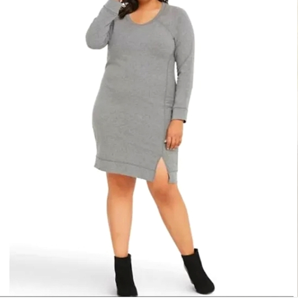 Torrid French Terry Sweatshirt Dress Plus Size3=22/24